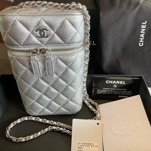 Chanel Vanity Phone Holder with Chain